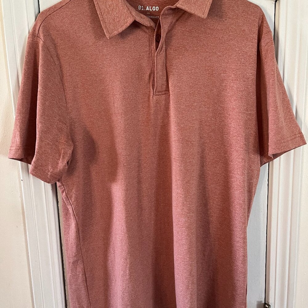 Men's Shirt L orange performance shirt